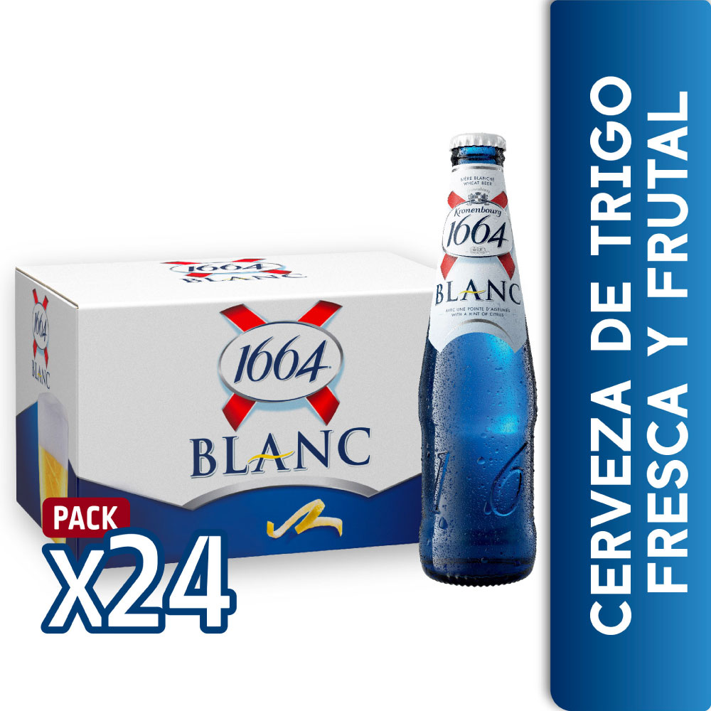 Kronenbourg Blanc 1664 Pack x 24