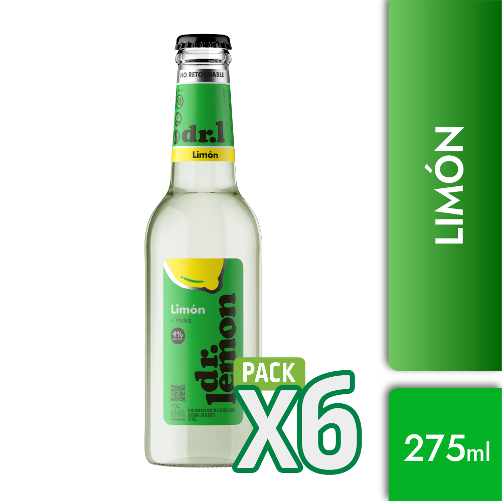 Dr. Lemon Limón 275ml - Pack x6